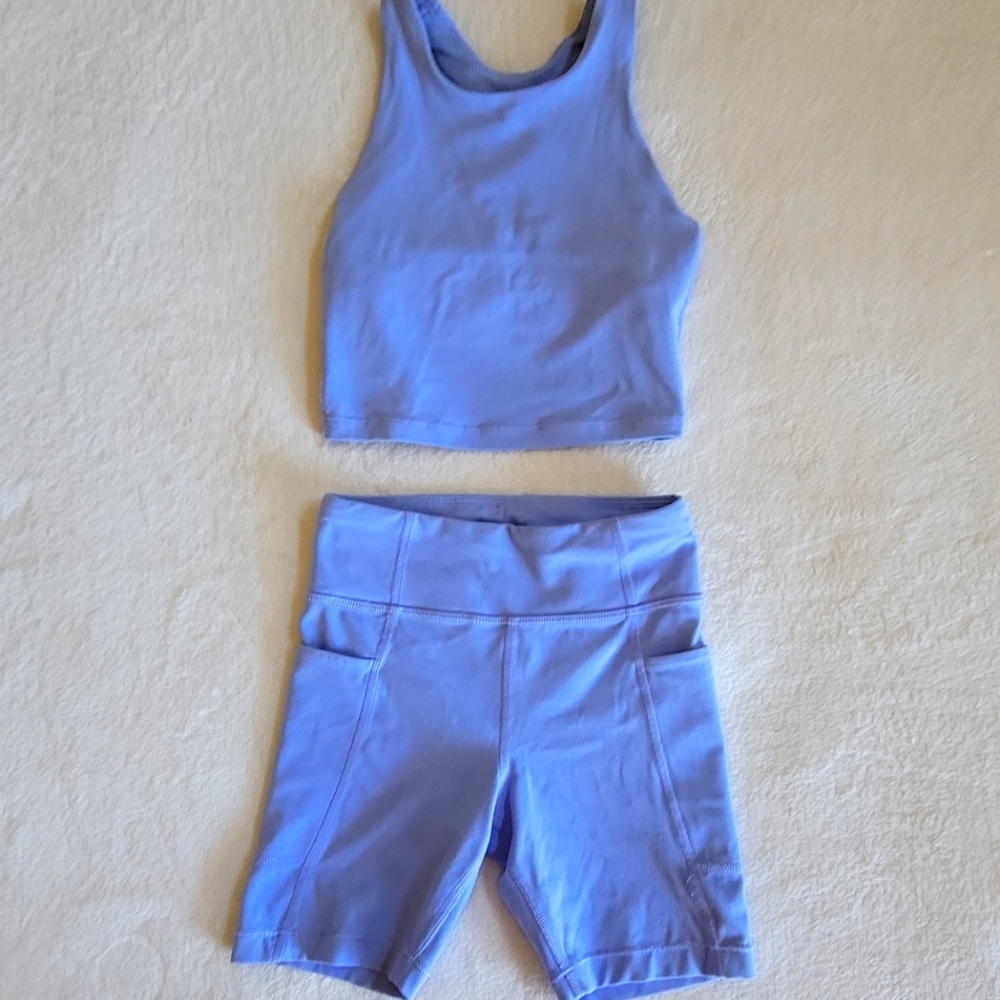 Athleta girls Tumble/Yoga/Cheer/Gymnastics Workout Set